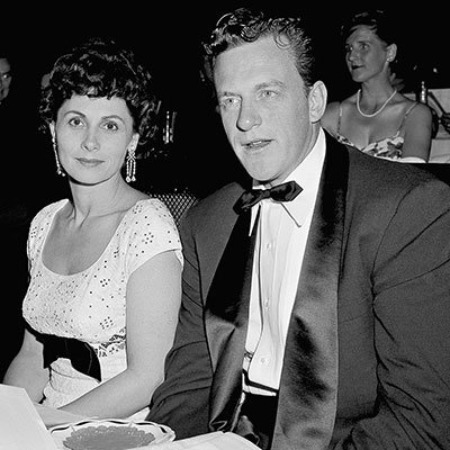 Rolf Aurness's parents James Arness and Virginia Chapman.